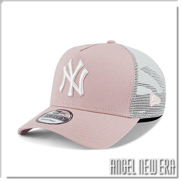 【ANGEL NEW ERA】NEW ERA MLB NY 紐約 洋基 少女粉 網帽 9FORTY 卡車帽 潮流 街頭