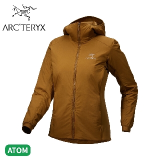 【ARC''TERYX 始祖鳥 女 Atom 化纖外套《育空褐》】X000006780/保暖外套/連帽外套