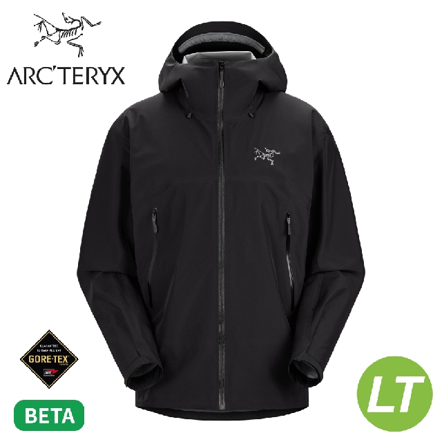 【ARC''TERYX 始祖鳥 男 Beta LT 防水外套《黑》】X000007126/防風外套/保暖外套