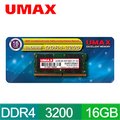 UMAX DDR4 3200 16GB 1024x8 筆記型記憶體