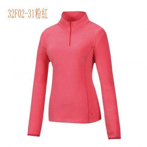 【Mountneer 山林】女款雙刷雙搖保暖上衣32F02-31粉紅色 保暖舒適 中層衣 發熱衣 刷毛衣/爬山/登山/露營/旅遊