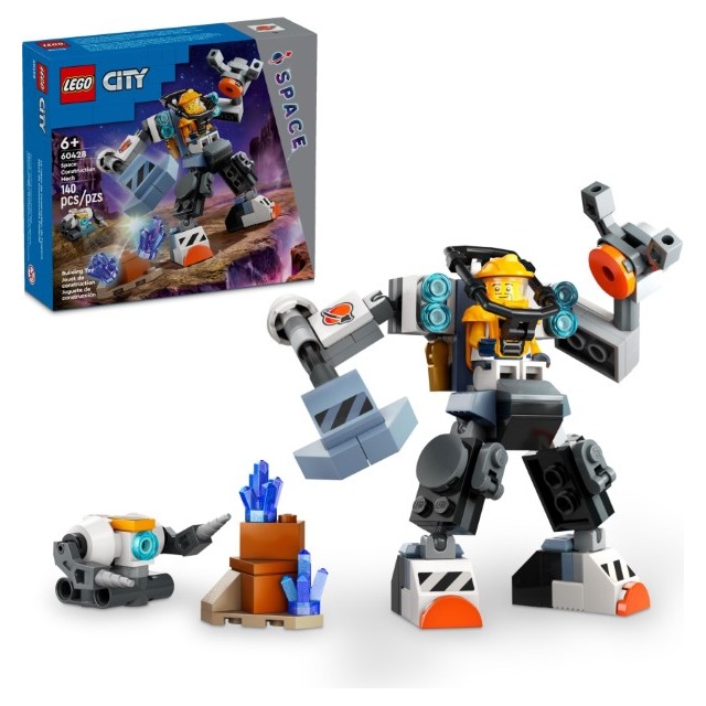 樂高LEGO CITY 太空工程機械人 60428 TOYeGO 玩具e哥