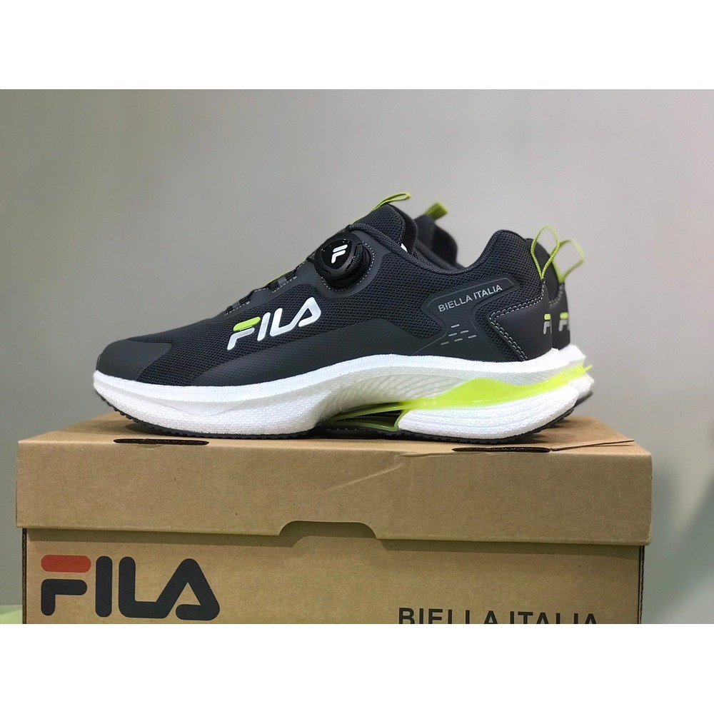 免運~ FILA Engine 男慢跑鞋 1-J312Y-489 緩震 彈性 旋鈕扣 台灣公司貨 現貨 原價2880