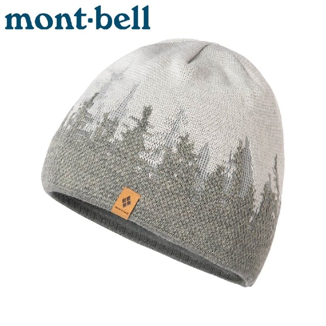 【Mont-Bell 日本 WATCII CAP 保暖帽《淺灰》】1118817/毛帽/針織帽/雪帽