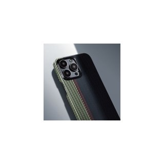 【PITAKA】MagEZ Case4 for iPhone15 Pro 航太纖維磁吸手機殼半版浮織款