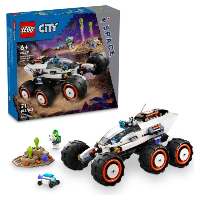 樂高LEGO CITY 太空探測車和外星生物 60431 TOYeGO 玩具e哥