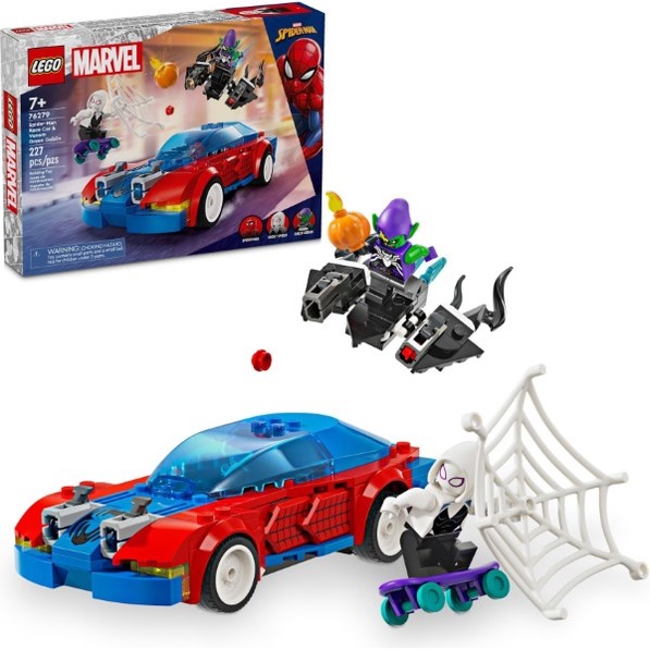 樂高LEGO SUPER HEROES 蜘蛛人賽車 &amp; 猛毒綠惡魔 76279 TOYeGO 玩具e哥