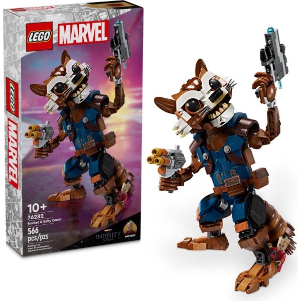 樂高LEGO SUPER HEROES 火箭浣熊&amp; 小格魯特 76282 TOYeGO 玩具e哥
