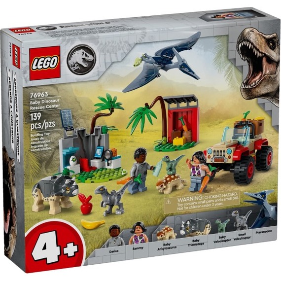 樂高LEGO JURASSIC WORLD 侏儸紀世界 小恐龍救援中心 76963 TOYeGO 玩具e哥