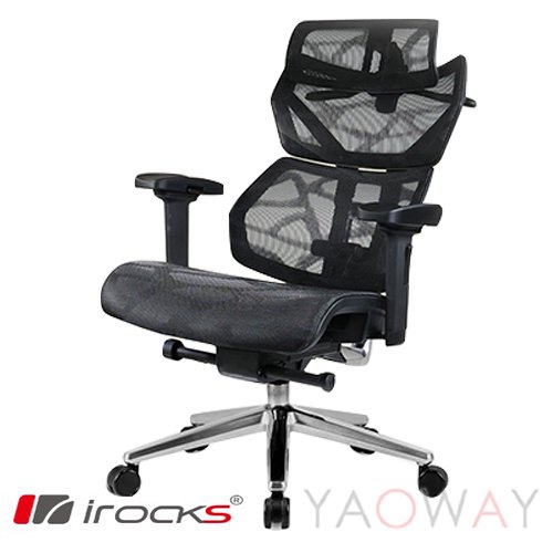 【耀偉】iRocks 艾芮克 T27-雲岩網人體工學電腦椅 人體工學椅/電腦椅/網椅