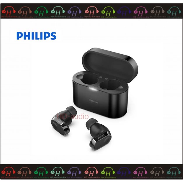 現貨⚡弘達影音多媒體 Philips 飛利浦 Fidelio T2 主動降噪 真無線 藍牙耳機 波束成形麥克風+骨傳導麥克風
