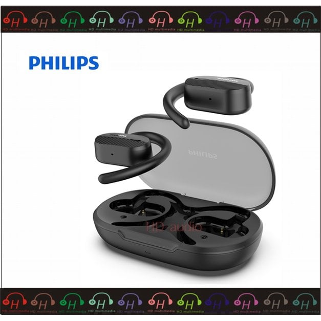 現貨⚡弘達影音多媒體 Philips 飛利浦 TAA6708 開放式 藍牙真無線 運動耳機 AI智能降噪 + 雙麥克風收音