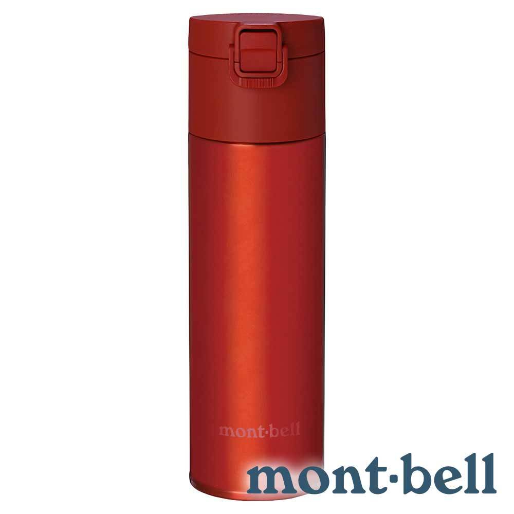 【mont-bell】ALPINE THERMO ACTIVE彈蓋保溫瓶500ml『RD鮮紅』1134173 戶外 露營 登山 健行 休閒 保溫 水瓶 保溫瓶