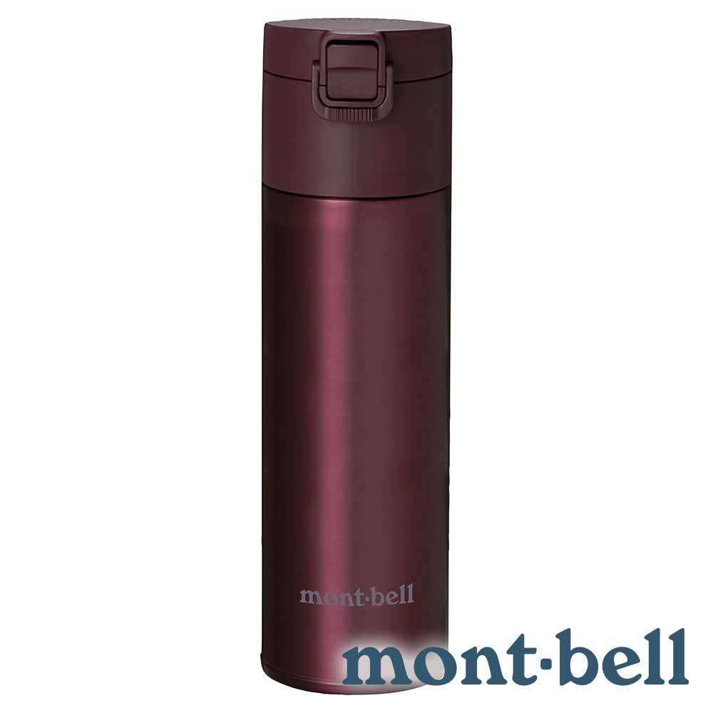 【mont-bell】ALPINE THERMO ACTIVE彈蓋保溫瓶500ml『WRD萄萄酒紅』1134173 戶外 露營 登山 健行 休閒 保溫 水瓶 保溫瓶