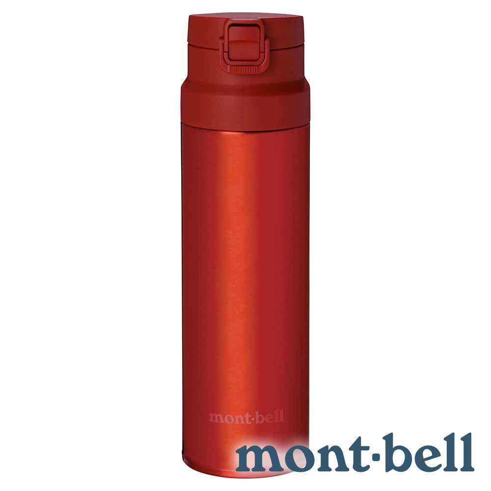 【mont-bell】ALPINE THERMO ACTIVE彈蓋保溫瓶750ml『RD鮮紅』1134174 戶外 露營 登山 健行 休閒 保溫 水瓶 保溫瓶