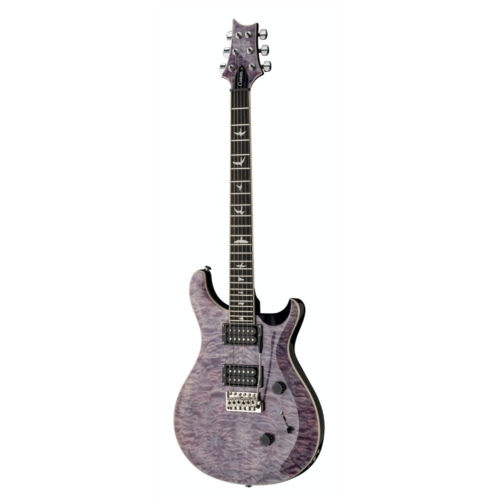 民風樂府》PRS SE Custom 24 Quilt 電吉他Violet 亮面紫色塗裝全新品 
