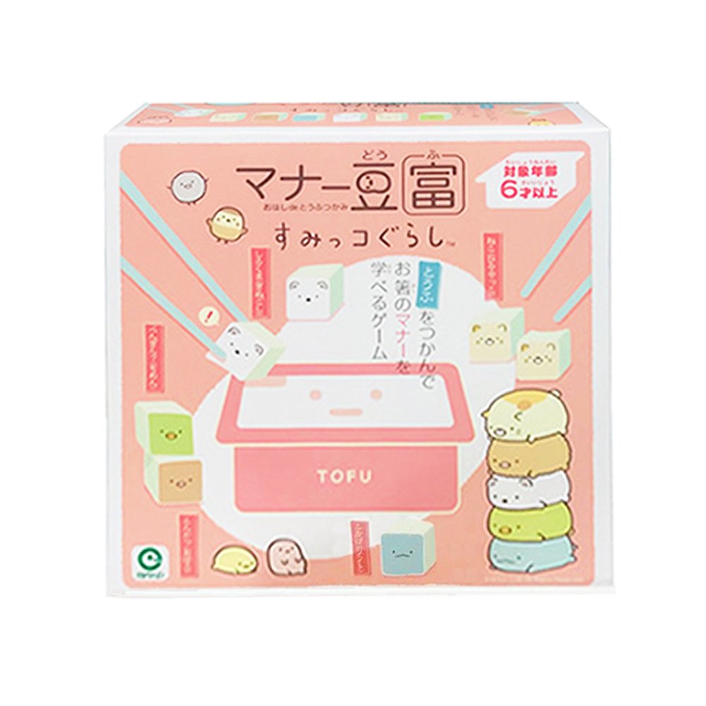 日本《Eyeup》益智玩具 -- 角落生物豆腐夾夾樂 ☆