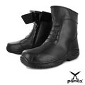 PAMAX帕瑪斯-P01001H-中高筒防滑安全鞋/銀纖維抗菌PU鞋墊/內側拉鏈/寬楦鋼頭/符合CNS