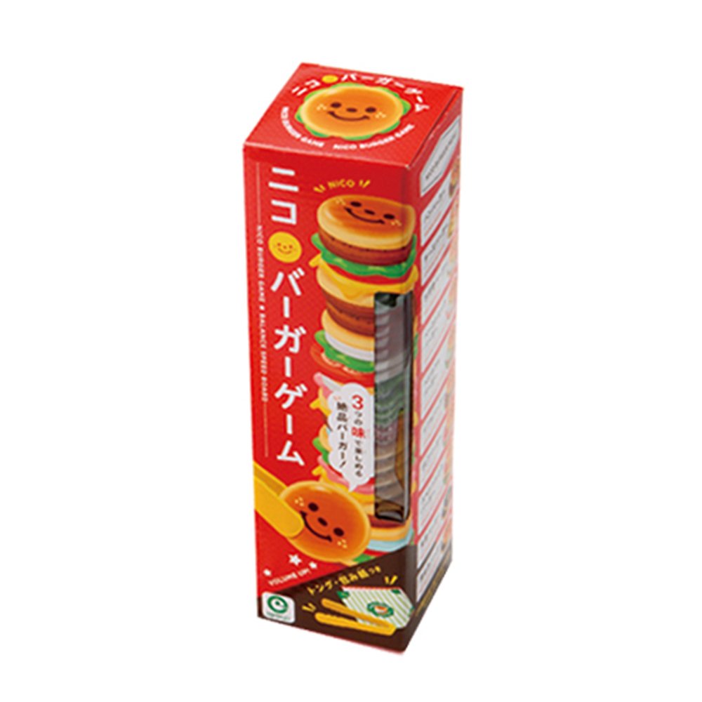 日本《Eyeup》益智玩具 -- 漢堡疊疊樂 ☆