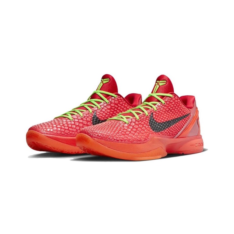Nike Zoom Kobe 6 Protro Reverse Grinch 紅蛇皮 籃球鞋 FV4921-600
