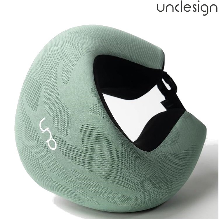 Unclesign UNO Knit 織麻頸枕/旅行枕/U型枕 威尼斯綠