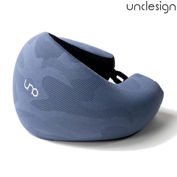 Unclesign UNO Knit 織麻頸枕/旅行枕/U型枕 雪梨藍