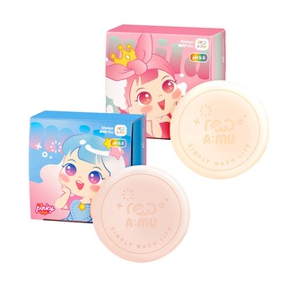韓國Pinky Princess 兒童一體成形弱酸性二合一洗髮沐浴餅/護髮餅 / 盒