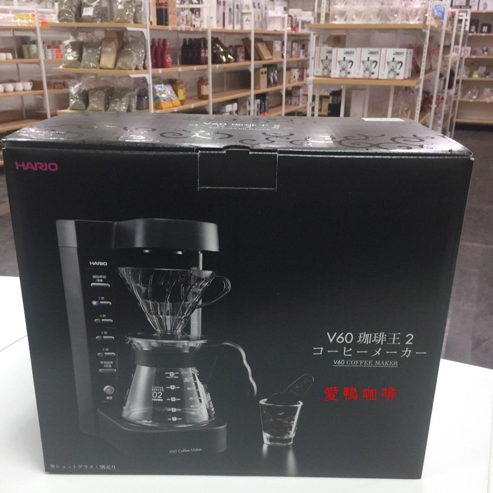 ✨愛鴨咖啡✨原廠公司貨 HARIO EVCM2-5TB.TW V60珈琲王 二代咖啡王 電動手沖咖啡機 花灑