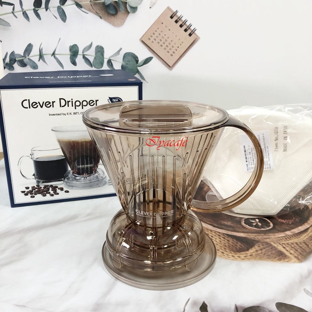 ✨愛鴨咖啡✨聰明濾杯 Clever Coffee Dripper 4-7杯份 -L號-500ml 贈103日本進口咖啡濾