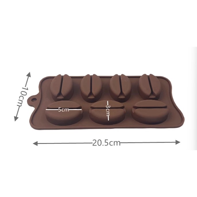 ✨愛鴨咖啡✨冰塊 創意冰格模具 矽膠冰格 冰拿鐵工具 咖啡豆冰塊 冰塊 矽膠模 巧克力模