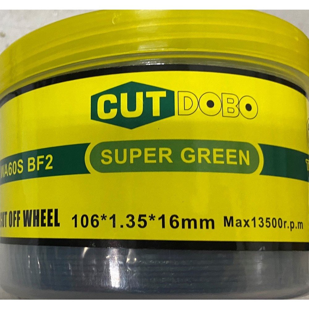 附發票 鱷魚牌 106*1.35*16mm CUT 綠色含鋯雙網 砂輪片 每盒50片 專業師傅指定 切片 鋸片 鐵工 鋸