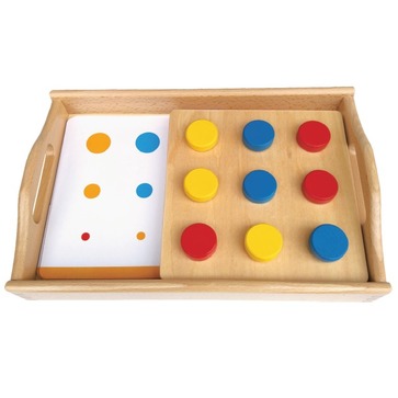 【三色木製螺絲板組】玩具、教具、兒童專用玩具、幼兒園、家庭
