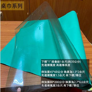 :::建弟工坊:::綠色 泡棉墊 + 透明綠 桌墊 寬2.5尺(75公分) 塑膠布 桌布 塑膠墊 發泡墊 辦公 學生 透明墊 泡棉 書桌