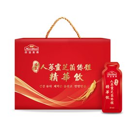 Nutrimate 你滋美得】活氣人蔘靈芝菌絲體精華飲禮盒(18包/盒)x1盒