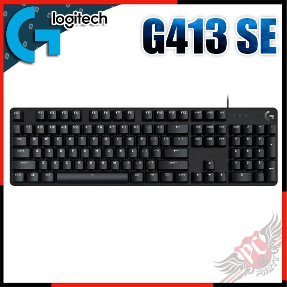 [ PCPARTY ] 羅技 Logitech G413 SE 有線電競機械式遊戲鍵盤