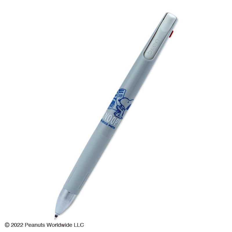 JPGO 史努比 SNOOPY 日本製 Zebra 2+1原子筆 斑馬 自動筆 雙色筆 文具 禮物