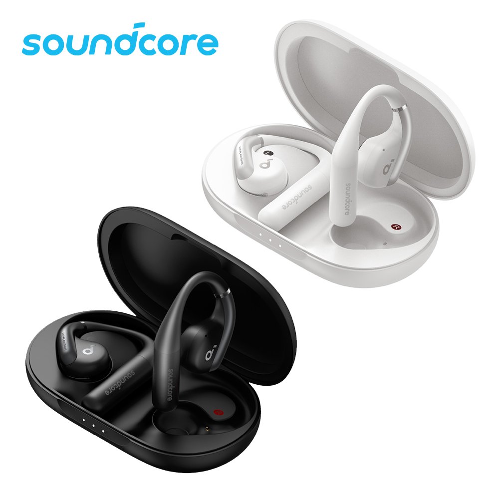 分期免運 Soundcore AeroFit 氣傳導 開放式 真無線 藍牙 耳機 耳掛 掛頸 運動型 保固兩年