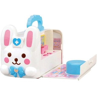 日本 小美樂娃娃 小美樂配件 會說話的兔子救護車 PL51617