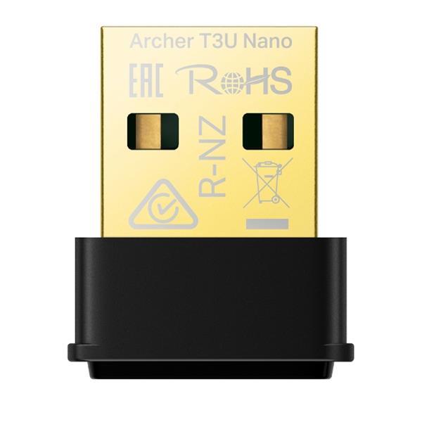 (聊聊享優惠) TP-LINK Archer T3U Nano(TW) 版本:1 WIFI 接收器(台灣本島免運費)