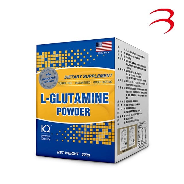 L-GLUTAMINE麩醯胺酸+L-ARGININE精胺酸 (藍橘) 500g