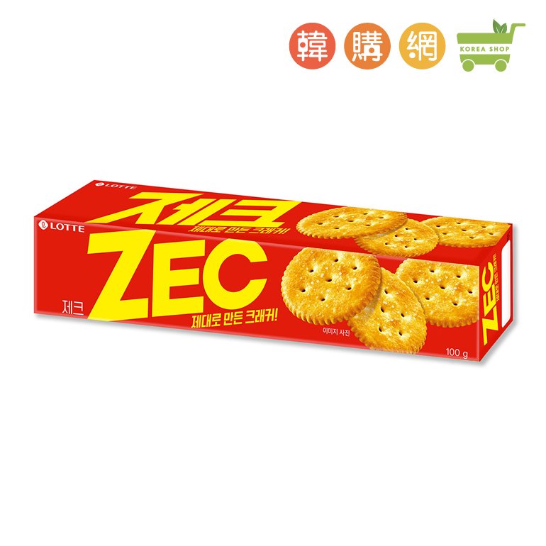 韓國LOTTE樂天 起司風味餅乾100g【韓購網】ZEC