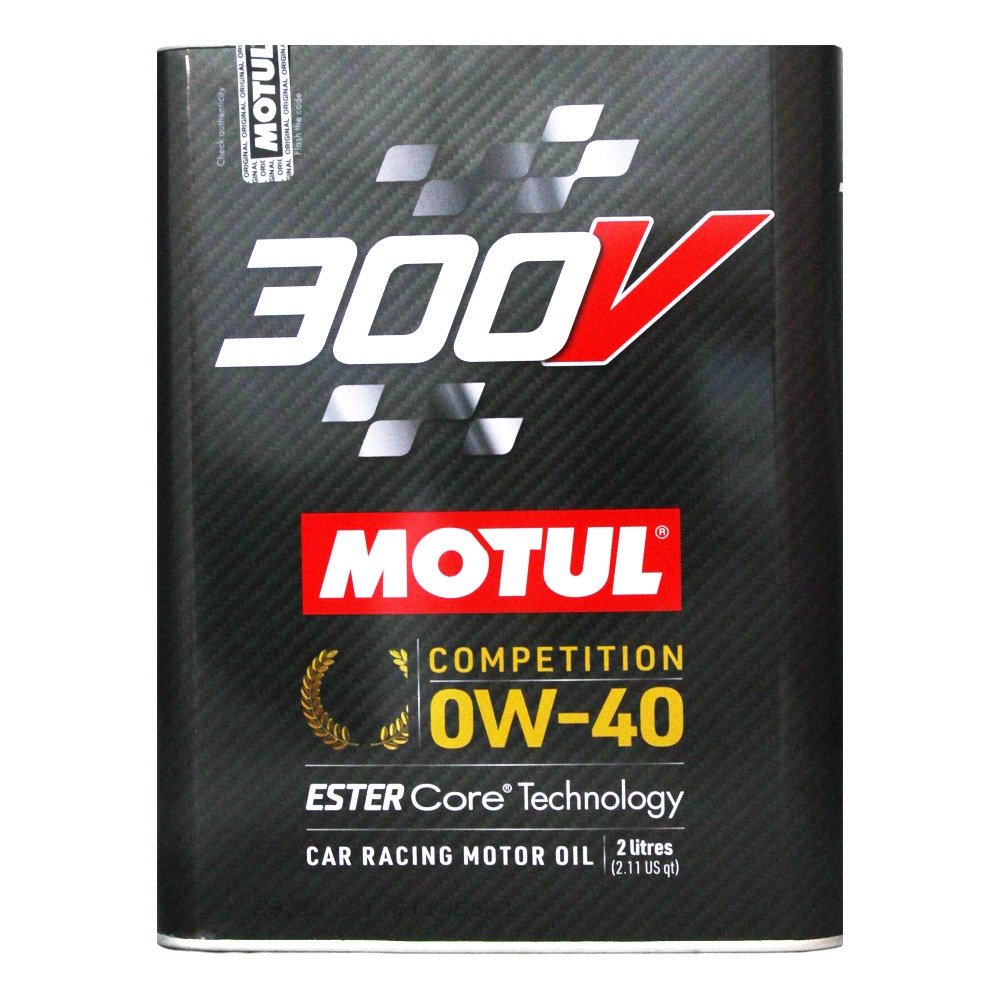 【易油網】MOTUL 300V 汽柴油車機油 100%合成雙酯基 黑鐵罐系列0W40