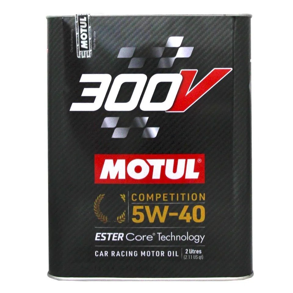 【易油網】MOTUL 300V 汽柴油車機油 100%合成雙酯基 黑鐵罐系列5W40