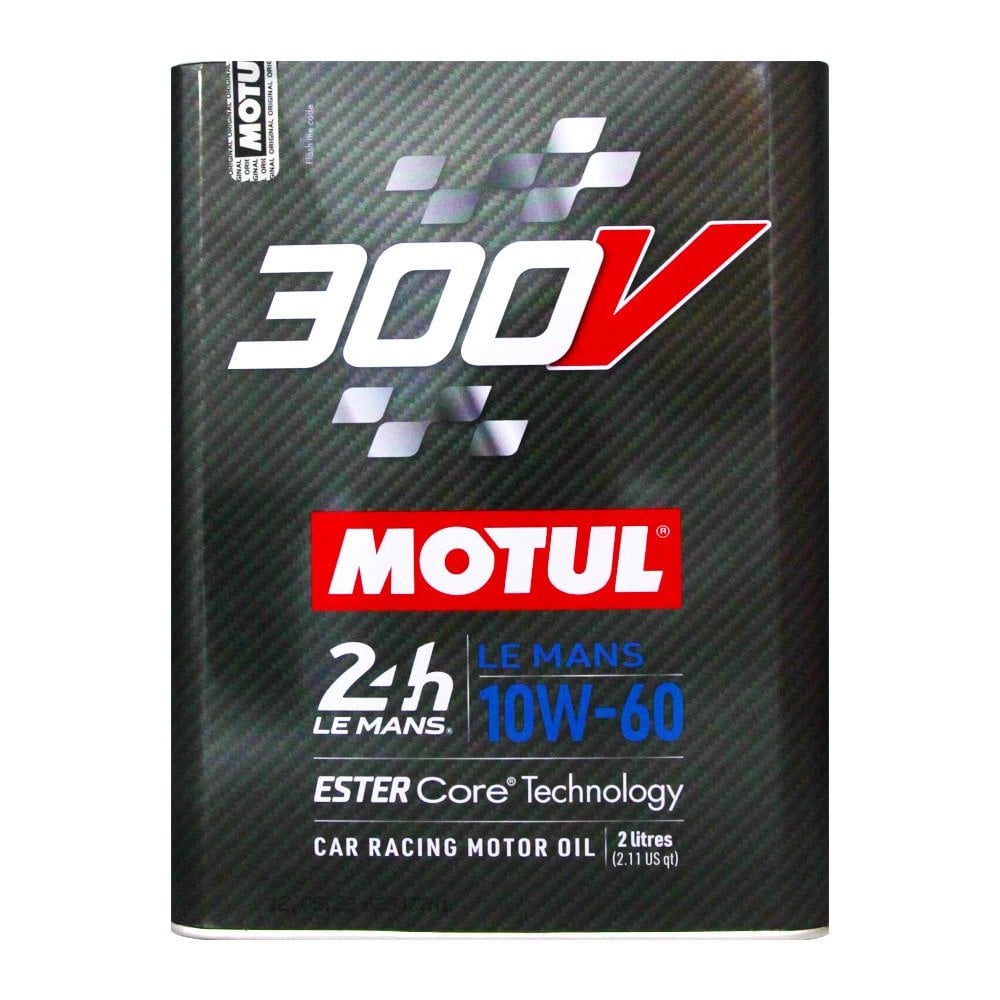 【易油網】MOTUL 300V 汽柴油車機油 100%合成雙酯基 黑鐵罐系列10W60