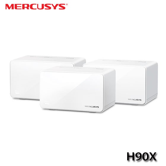 【MR3C】含稅 Mercusys 水星 (3入組) Halo H90X AX6000 完整家庭 Mesh WiFi 6 網狀路由器
