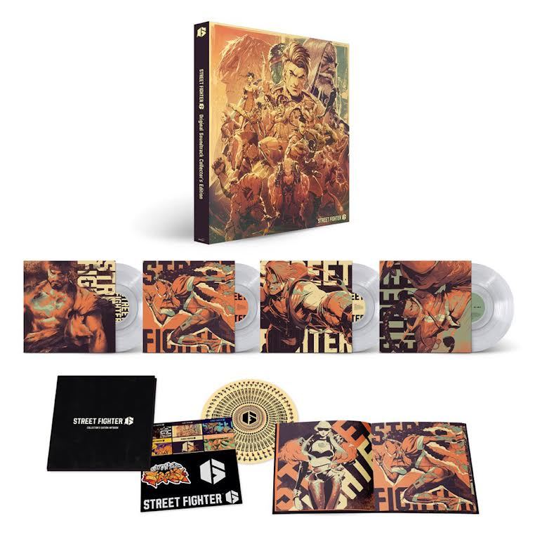 (3月預購)快打旋風6 典藏版 Street Fighter 6 Original Soundtrack Collector’s Edition (Boxset Clear 180g 4LP)