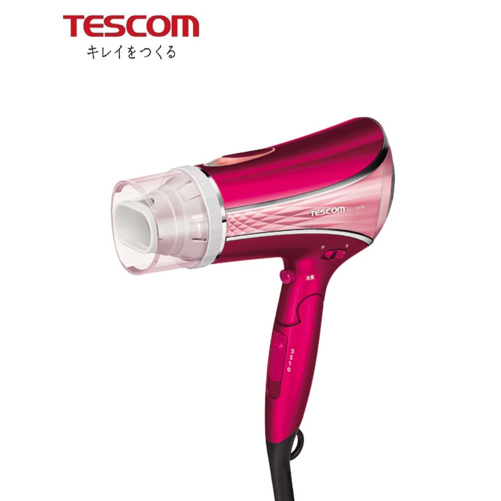 公司貨現貨【TESCOM】速乾大風量負離子吹風機TID1100TW白/粉附風罩TID-1100 風溫指示燈