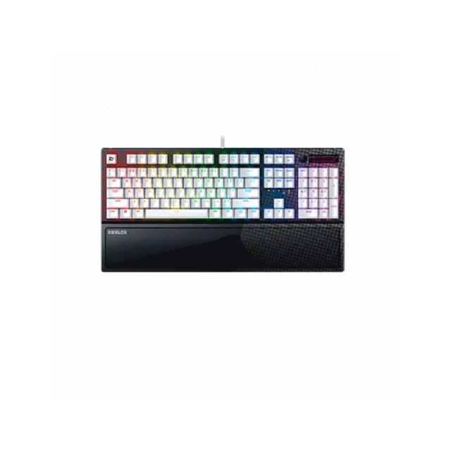 Razer 黑寡婦蜘幻彩版鍵盤 V3(英文)-Roblox Edition 鍵盤滑鼠 RZ03-03542800-R3M1