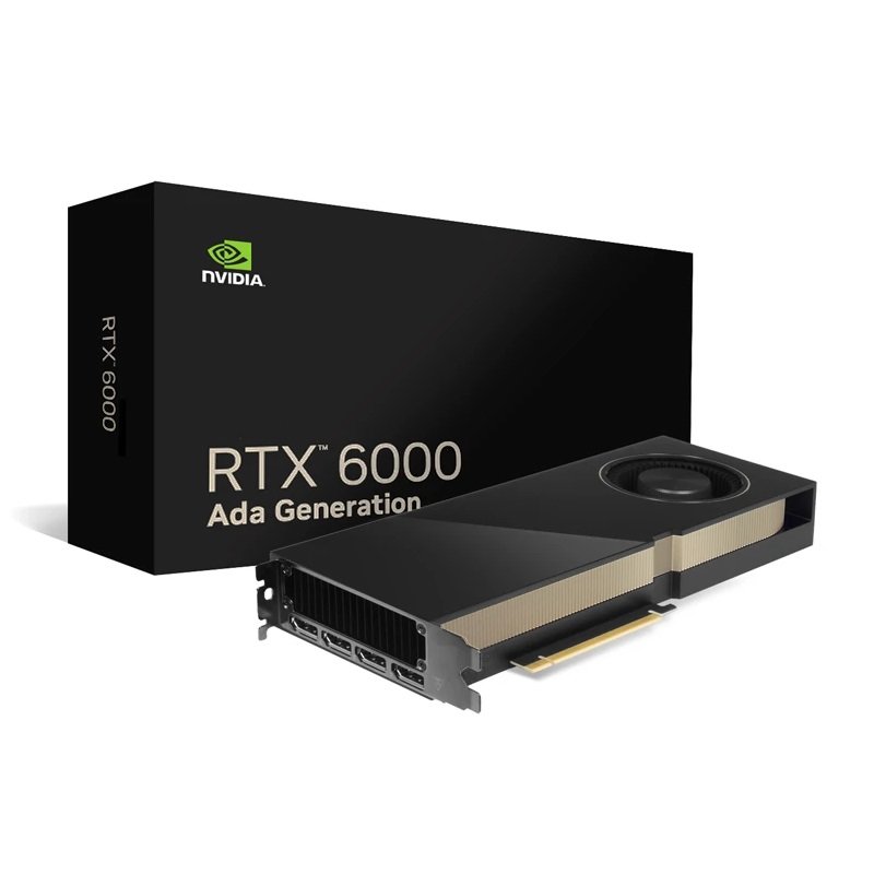 米特3C數位–NVIDIA 麗臺 RTX 6000 Ada 48G GDDR6 工作站繪圖卡
