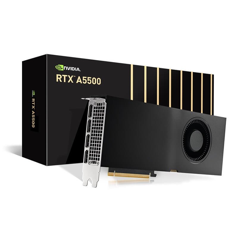 米特3C數位–NVIDIA 麗臺 麗臺 RTX A5500 24G GDDR6 工作站繪圖卡